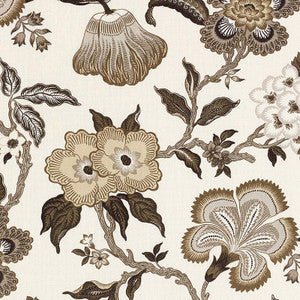Schumacher Fabric Hothouse Flowers Dusk 174033