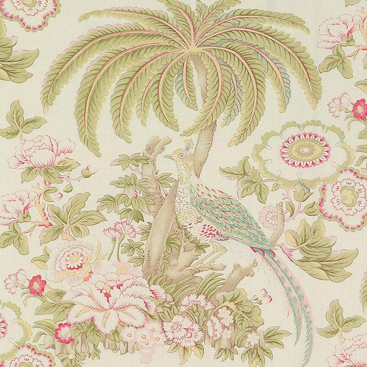 Thicket Bright Bloom 175941 by Schumacher Designer Fabric Celerie Kemble 26.38" - Swanky Fabrics -