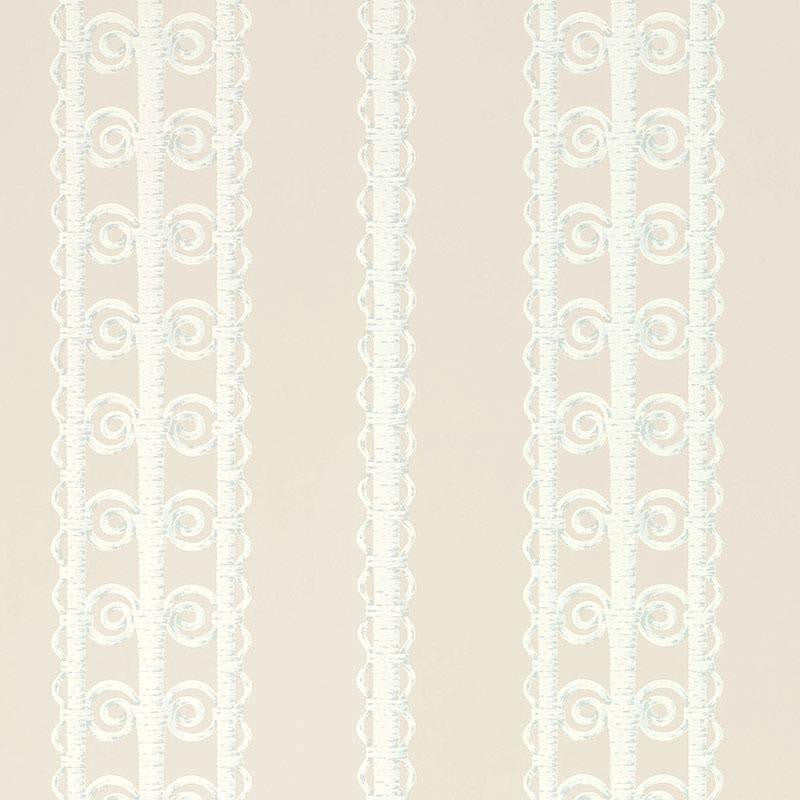 Wicker Stripe Reed 5007720 by Schumacher Designer Wallpaper Celerie Kemble 13.5" - Swanky Fabrics -
