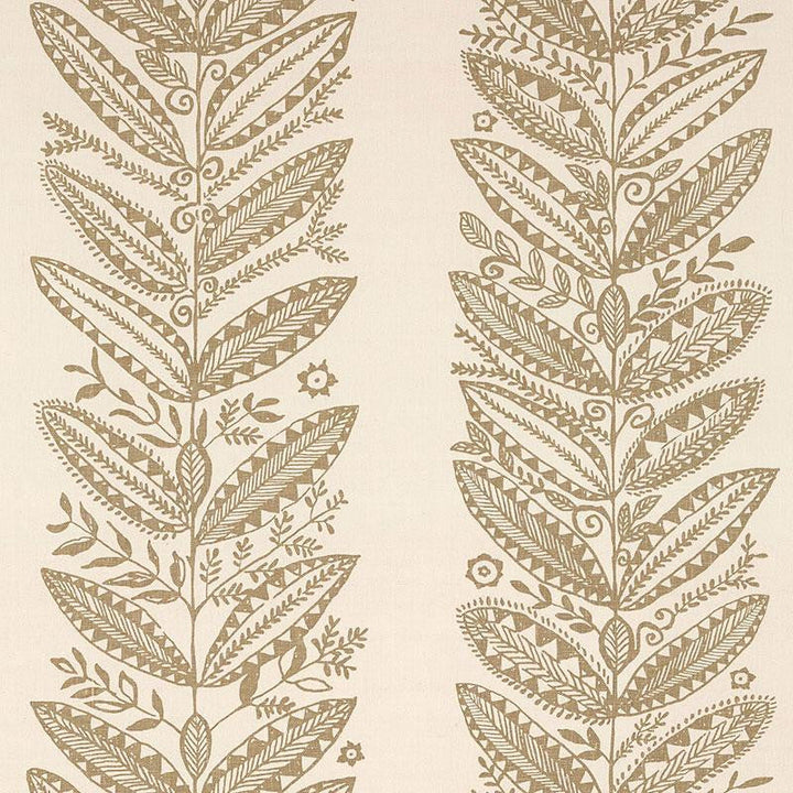 Eland Taupe 176311 by Schumacher Designer Fabric Tribal Chic 27.0" - Swanky Fabrics -