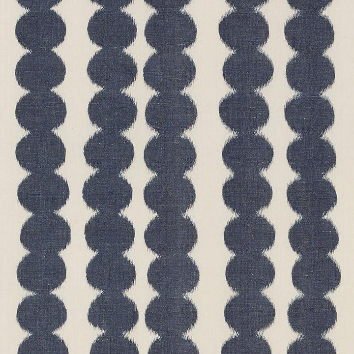 Full Circle Navy 176251 by Schumacher Designer Fabric Good Vibrations 18.5" - Swanky Fabrics -