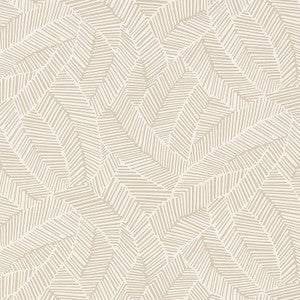 Schumacher Wallpaper Abstract Leaf Linen 5007530