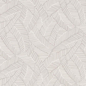 Schumacher Wallpaper Abstract Leaf Dove 5007531