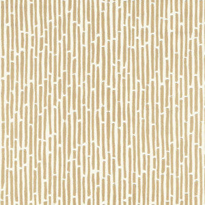 Schumacher Wallpaper Bamboo Gold 5007521