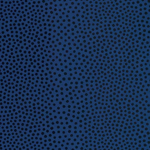 Schumacher Wallpaper Raindots Marine Noir 5007504