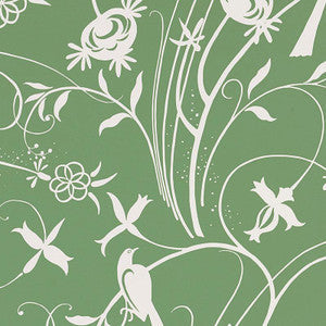 Schumacher Wallpaper Sky Meadow Green 5007623
