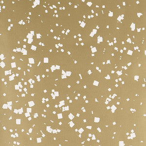 Schumacher Wallpaper Snow Gilt 5007551