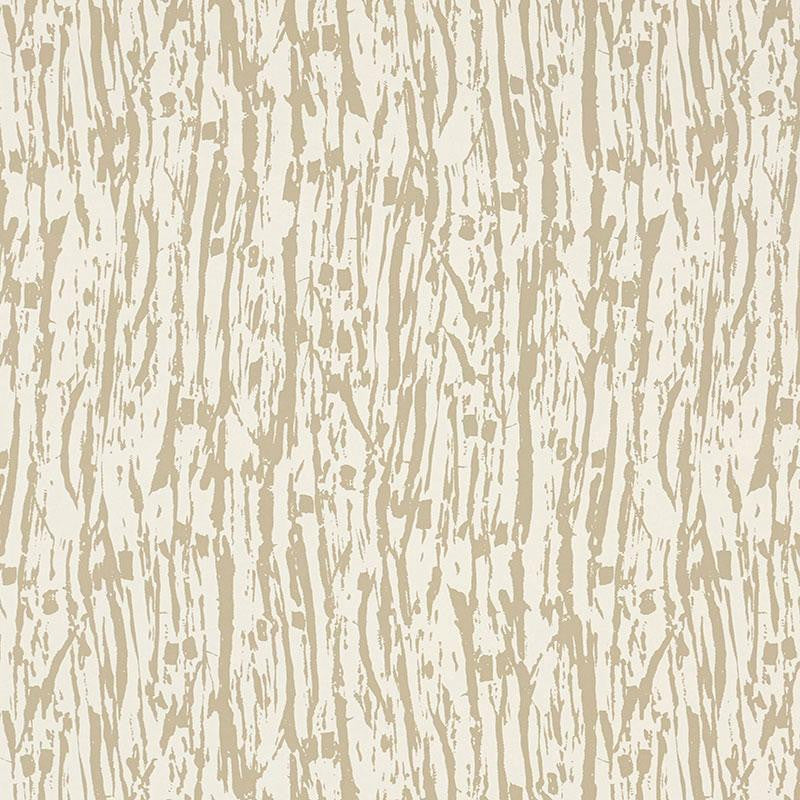 Tree Texture Natural 5007470 by Schumacher Designer Wallpaper Drawn From Nature - Swanky Fabrics -
