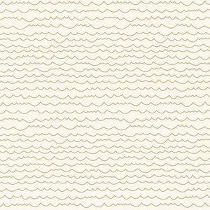 Schumacher Wallpaper Waves Sand 5007460