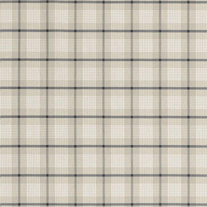 Schumacher Fabric St. Lucia Plaid Stone 68022