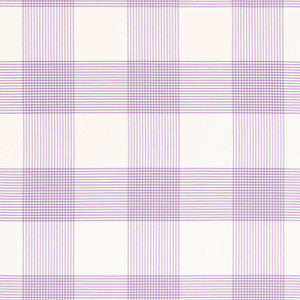 Schumacher Fabric Antigua Plaid Lavender 68030