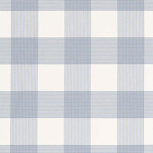 Schumacher Fabric Antigua Plaid Cornflower 68034