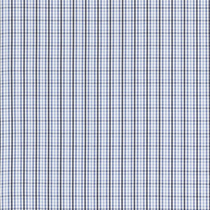 Bahama Check Cornflower 68052 by Schumacher Designer Fabric Calypso 1.38" - Swanky Fabrics -