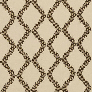 Schumacher Fabric Topi Appliqu Natural 69990