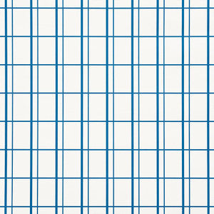 Schumacher Wallpaper Otto Cobalt 5009441