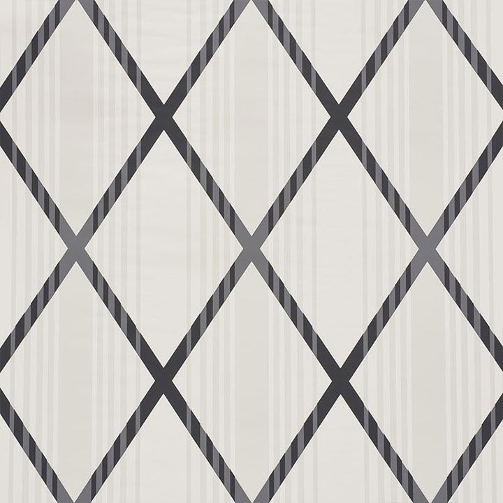 Monti Charcoal 5009250 by Schumacher Designer Wallpaper Aunaturel 9.0" - Swanky Fabrics -