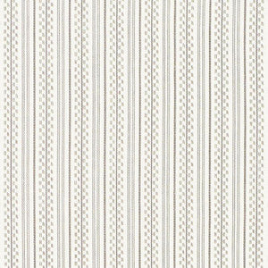 Schumacher Fabric Jack Stripe Stone 71412