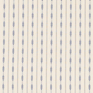 Schumacher Fabric Rania Stripe Navy 71901