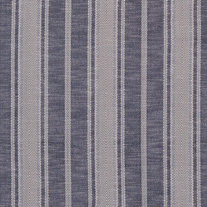 Schumacher Fabric Zina Stripe Blue 71911