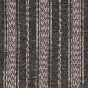 Schumacher Fabric Zina Stripe Charcoal 71912