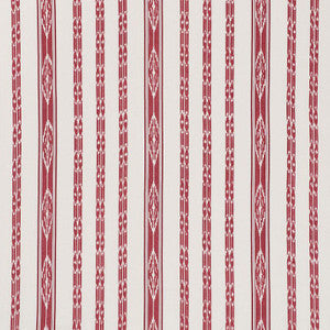 Schumacher Fabric Mariam Ikat Red 71981
