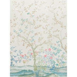 Schumacher Wallpaper Madame De Pompadour Alabaster 5008540
