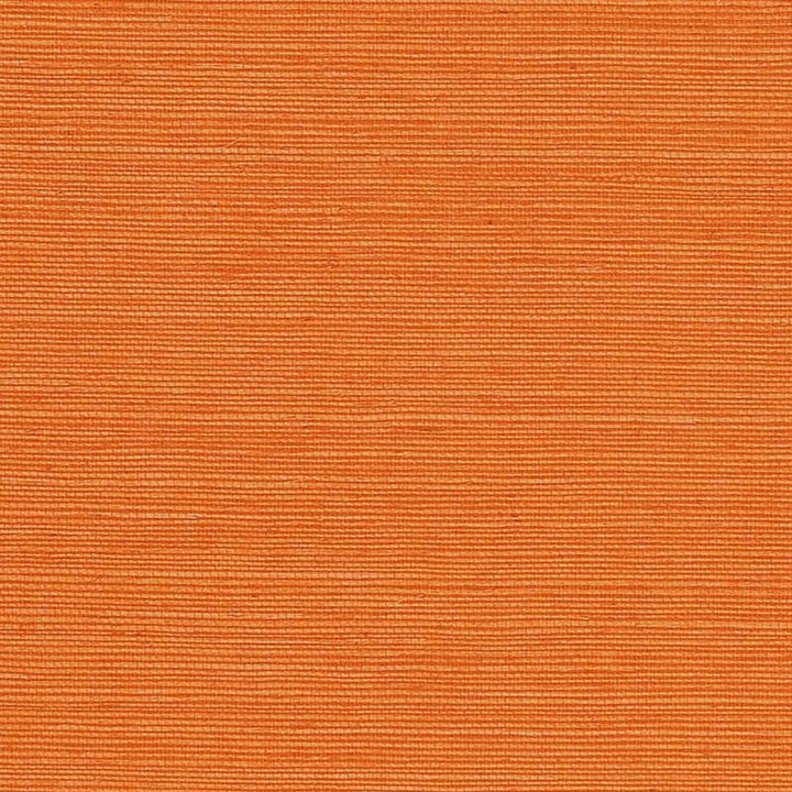 Haruki Sisal Mandarin 5004719 by Schumacher Designer Wallpaper Perfect Basics: Haruki Sisal - Swanky Fabrics -
