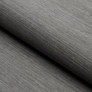 Schumacher Wallpaper Haruki Sisal Charcoal 5004720