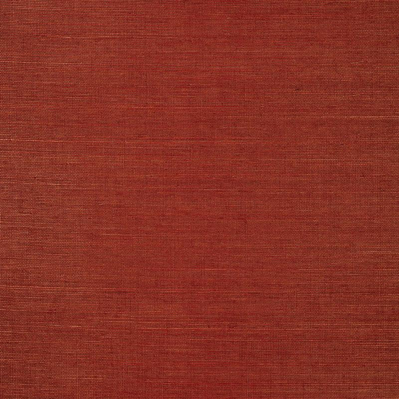 Haruki Sisal Garnet 5004727 by Schumacher Designer Wallpaper Perfect Basics: Haruki Sisal - Swanky Fabrics -