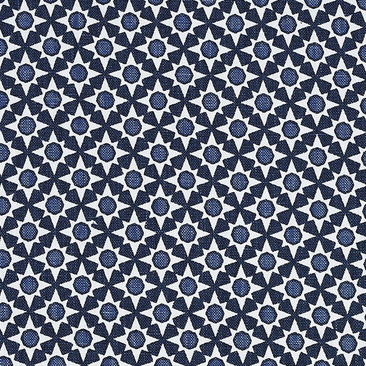 Serendipity Blues 176422 by Schumacher Designer Fabric Clique 2.75" - Swanky Fabrics -