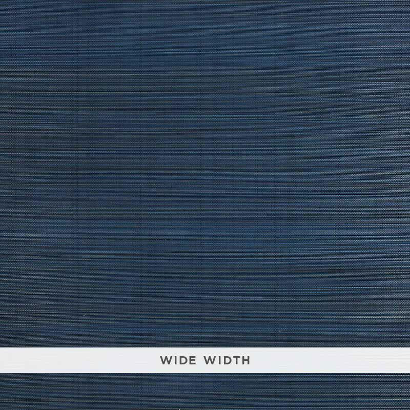 Zen Bamboo Ultramarine 5006404 by Schumacher Designer Wallpaper Quiet Beauty - Swanky Fabrics -