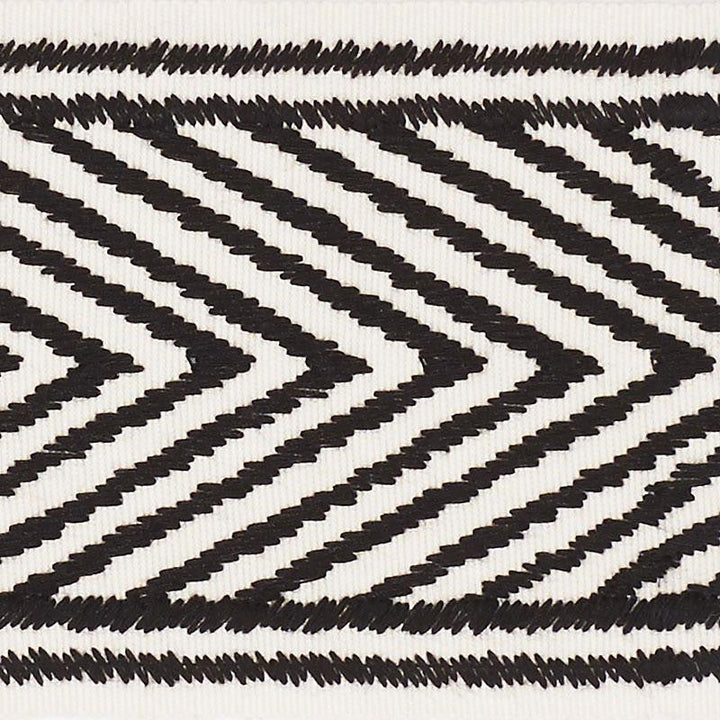 Nicholson Tape Jet 69960 by Schumacher Designer Trim Clique 2.75" - Swanky Fabrics -