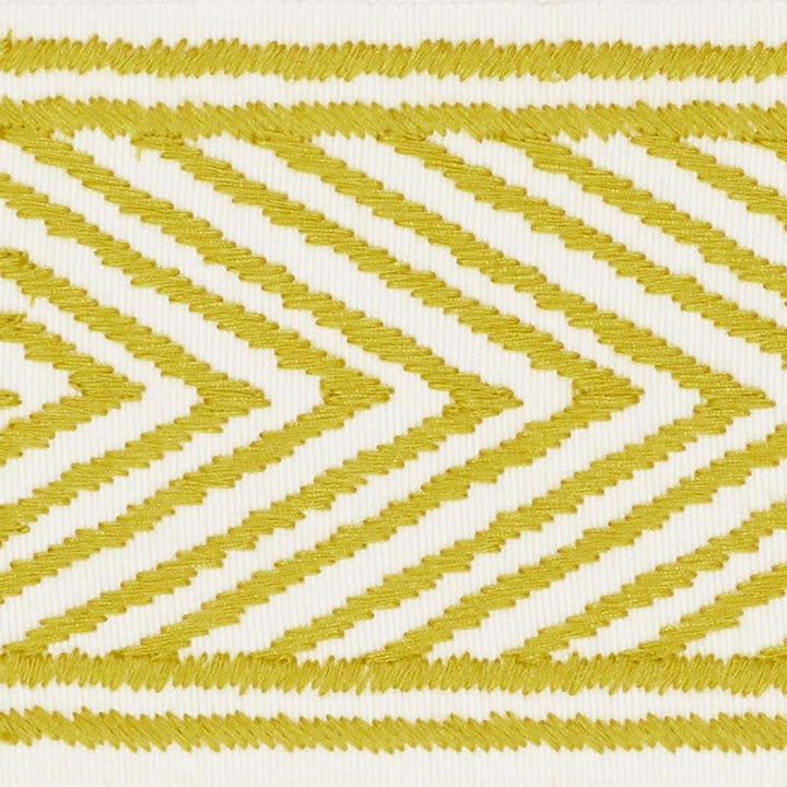 Nicholson Tape Citrine 69964 by Schumacher Designer Trim Clique 2.75" - Swanky Fabrics -