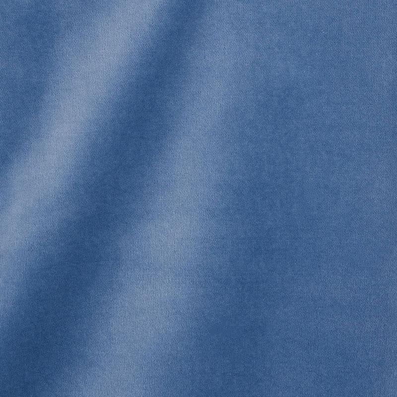Rocky Performance Velvet Cornflower 70477 by Schumacher Designer Fabric Perfect Basics: Velvet - Swanky Fabrics -