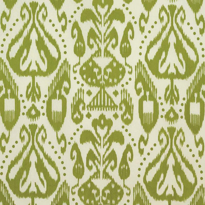 Kiva Embroidered Ikat Grass 69483 by Schumacher Designer Fabric Ikat Collection 25.75" - Swanky Fabrics -