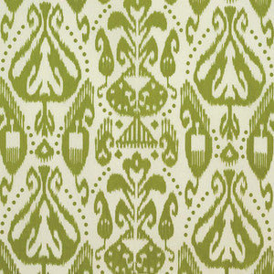 Schumacher Fabric Kiva Embroidered Ikat Grass 69483