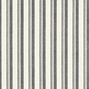 Schumacher Fabric Capri Black/White 69441