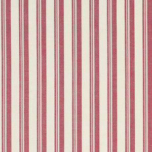 Schumacher Fabric Capri Red/White 69445