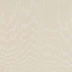 Schumacher Fabric Aria Moir Ecru 51920