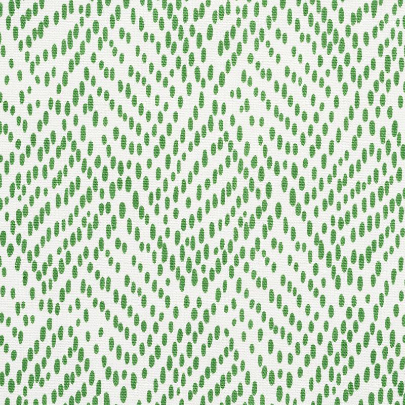 Duma Diamond Green 177762 by Schumacher Designer Fabric Essentials: Small-Scale Prints 6.75" - Swanky Fabrics -