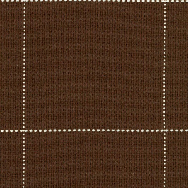 Aquitane Brown 50672 by Schumacher Designer Fabric Chroma 4.62" - Swanky Fabrics -