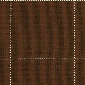 Schumacher Fabric Aquitane Brown 50672