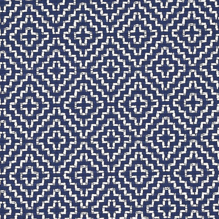 Soho Weave Navy 65627 by Schumacher Designer Fabric Essentials: Small Scale Upholstery Fabrics 2.25" - Swanky Fabrics -
