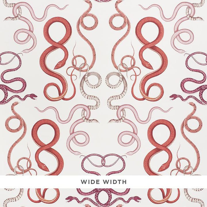 Giove Ruby & Garnet 5009461 by Schumacher Designer Wallpaper Charlap Hyman & Herrero 36.0" - Swanky Fabrics -