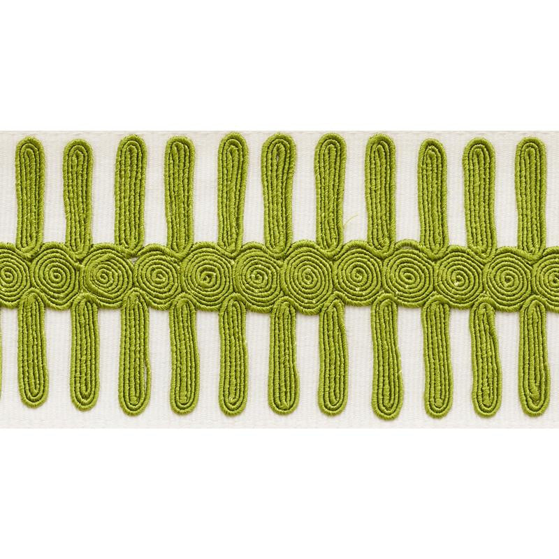 Castille Tape Leaf 70746 by Schumacher Designer Trim Statement Tapes - Swanky Fabrics -