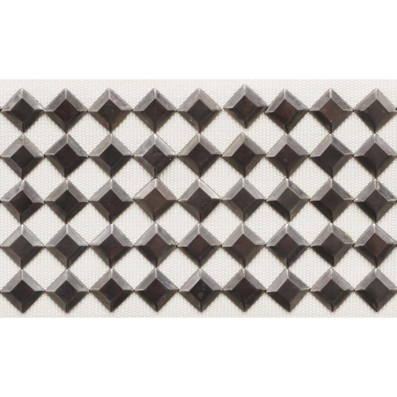 Armure Tape Gunmetal 74230 by Schumacher Designer Trim Statement Tapes - Swanky Fabrics -