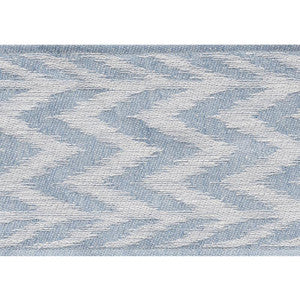 Schumacher Trim Chevron Woven Tape Sky 74252