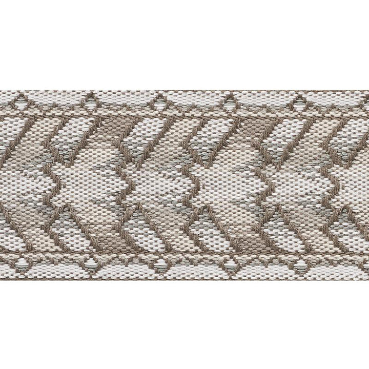 Needlework Tape Neutral 74270 by Schumacher Designer Trim Statement Tapes 2.25" - Swanky Fabrics -