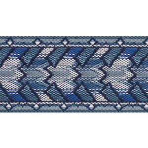 Schumacher Trim Needlework Tape Blue 74271