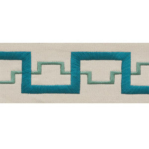 Schumacher Trim Turret Tape Peacock 74351